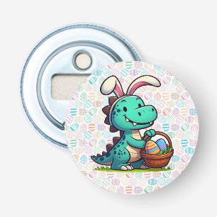 Décapsuleur Joli dinosaure lapin de Pâques