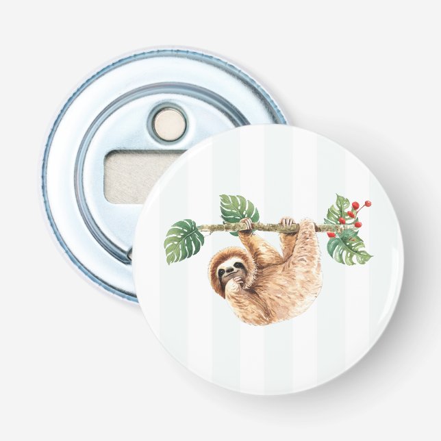 Décapsuleur Joli fentes accroché à l'aquarelle vers le bas (Devant)