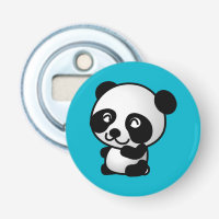 Joli ours de panda blanc et noir
