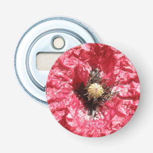 Décapsuleur Joli Rouge Poppy macro de fleur Bottle Opener