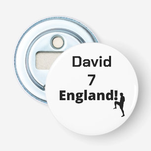 Décapsuleur Joueur de football anglais personnalisable