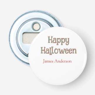 Décapsuleur Joyeux Halloween vert orange pastel tendance moder