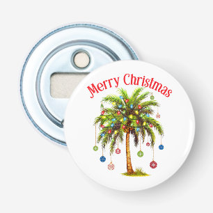 Décapsuleur Joyeux Noël Palm Tree Light Hawaiian Tropical