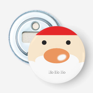 Décapsuleur Joyeux Noël Visage de Père Noël Minimaliste Mignon