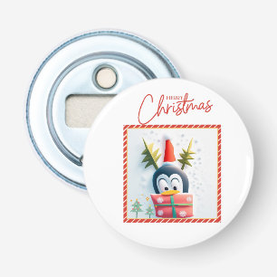Décapsuleur Joyeux pingouin de Noël