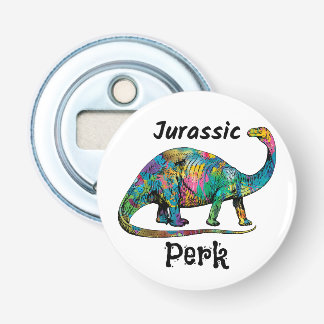 Décapsuleur Jurassic Perk Colorful Dinosaur White