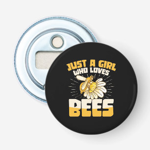 Décapsuleur Juste une fille qui aime les abeilles