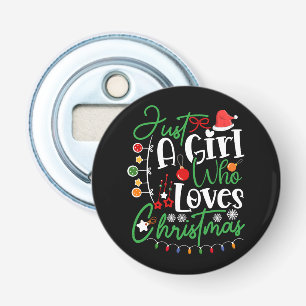 Décapsuleur Juste une fille qui aime Noël-64714