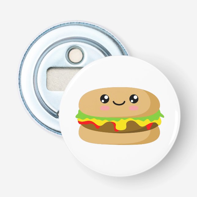 Décapsuleur Kawaii Burger (Devant)