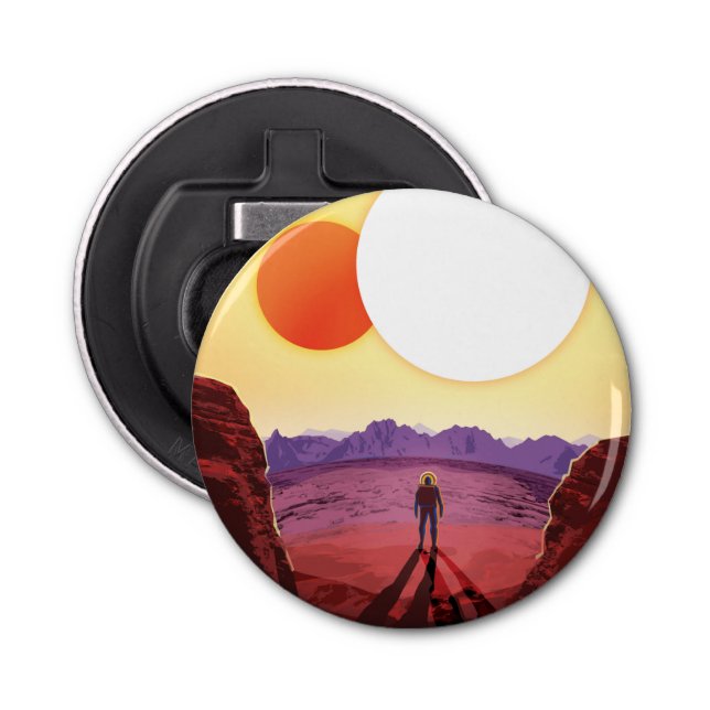 Décapsuleur Kepler Space Voyage Destination Planète Aventure (Devant)