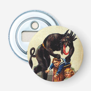 Décapsuleur Krampus Enfants en Panier Vacances Noël Ouverture