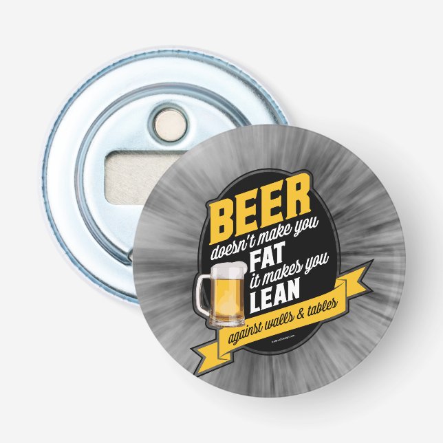 Décapsuleur La Bière Vous Rend Maigre (Devant)