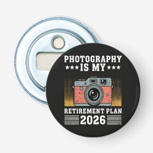 Décapsuleur La photographie est mon plan de retraite 2026