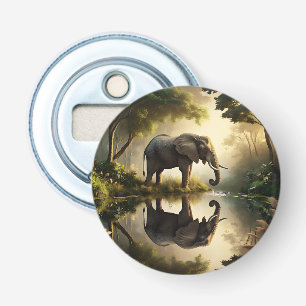Décapsuleur La réflexion d'un éléphant