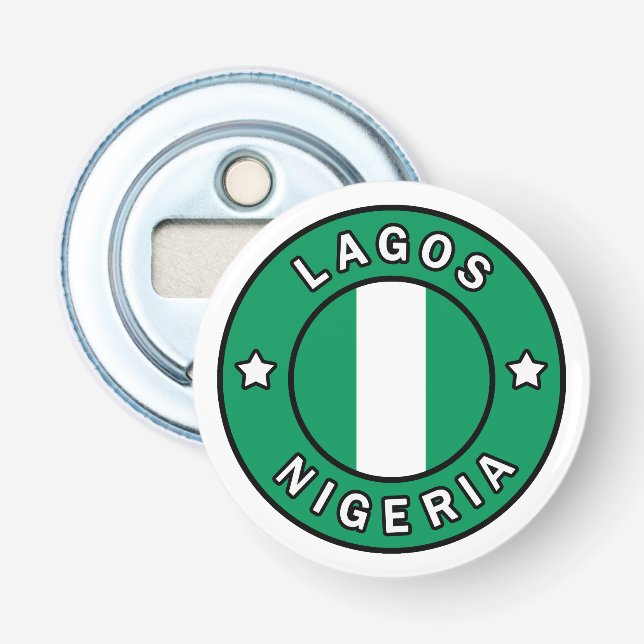 Décapsuleur Lagos Nigeria (Devant)