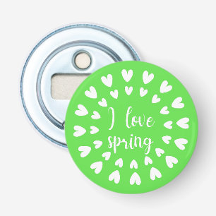 Décapsuleur L'Amour du Printemps, Petits Coeurs