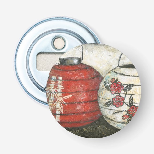 Décapsuleur Lanternes chinoises de nouvelle année avec (Devant)