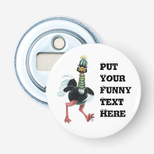 Décapsuleur L'autruche arctique à la course