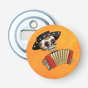 Décapsuleur Le jour du mariachi mort d'EL de squelette