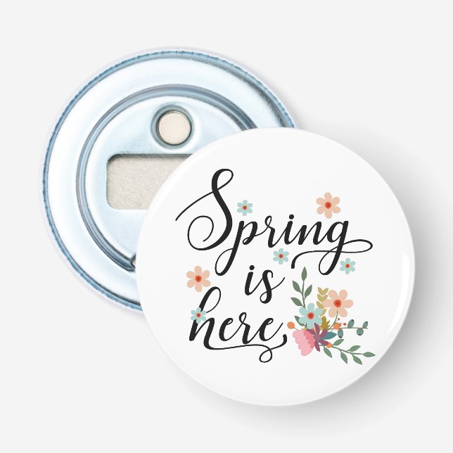 Décapsuleur le printemps est là (Devant)