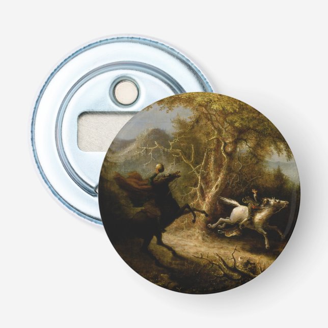 Décapsuleur Légende du cavalier sans tête fantôme d'Halloween (Devant)