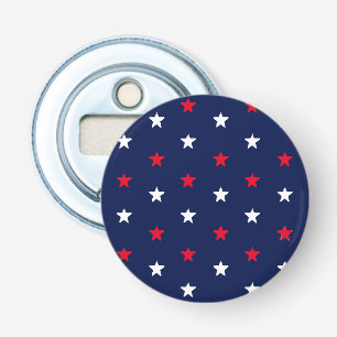 Décapsuleur Les étoiles bleues de la marine rouge patriotique