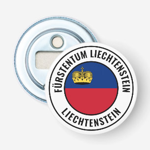 Décapsuleur Liechtenstein magnifique drapeau patriotique