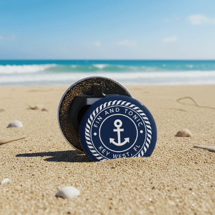 Décapsuleur Logo d'Ancre Nautical Boat Name