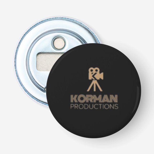 Décapsuleur Logo de la chaîne YouTube de Korman Productions (Devant)