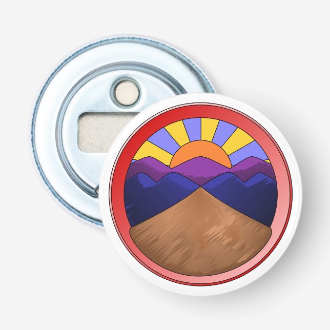 Décapsuleur Logo du ventilateur Alluvial (Devant)