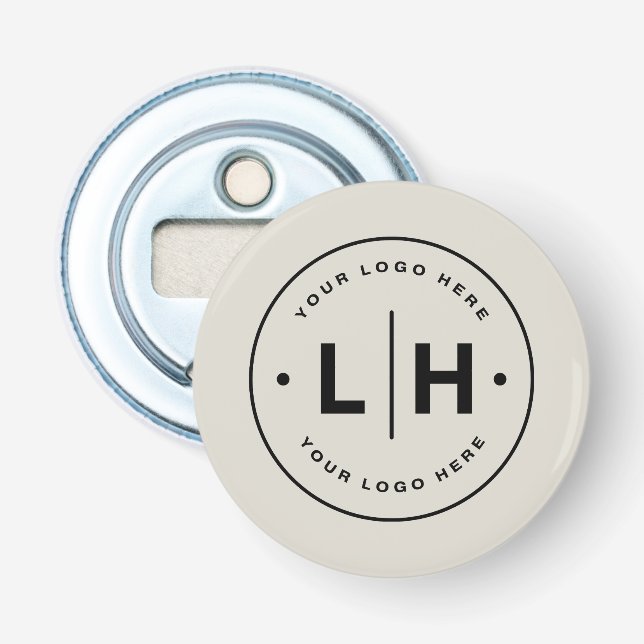Décapsuleur Logo personnalisé moderne (Devant)