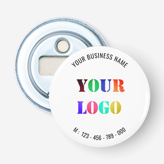 Décapsuleur Logo Promotionnel Bouteilles (Devant)