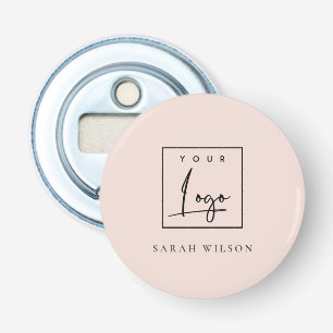 Décapsuleur Logo promotionnel personnalisé minimal Blush