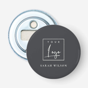 Décapsuleur Logo promotionnel personnalisé minimal noir