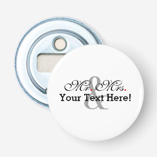 Décapsuleur M. et Mme personnalisés Plus Customizable Color