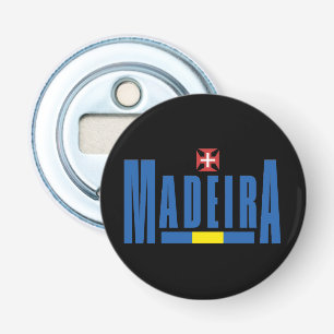 Décapsuleur Madeira Texte et couleurs du drapeau