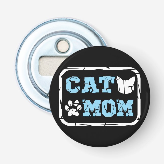 Décapsuleur Maman de chat (Devant)