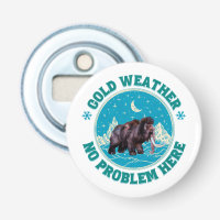 Mammouth d'hiver humour en temps froid