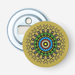 Décapsuleur Mandala Floral Sans Couture