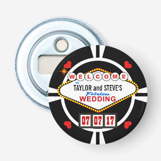 Décapsuleur Mariage à Vegas Casino Favoriser Poker Chip