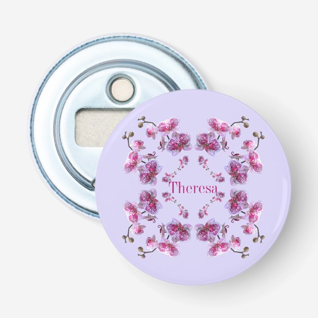 Décapsuleur Mariage personnalisé Nom du texte Bouteille cadeau (Devant)