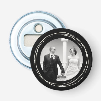 Décapsuleur Mariage unique en faveur Bouteille photo personnal