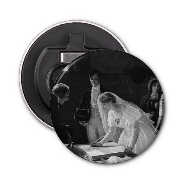 Décapsuleur Mariée victorienne (Devant)