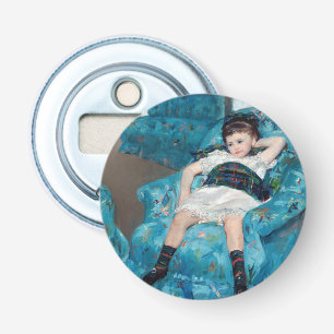 Décapsuleur Mary Cassatt - Petite fille dans un fauteuil bleu