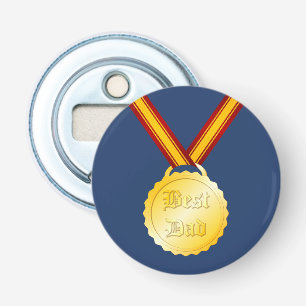 Décapsuleur Meilleure médaille de papa pour la fête des pères