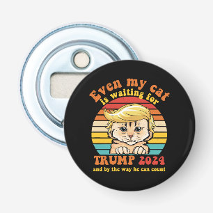 Décapsuleur Même mon chat attend Trump 2024 Vêtements