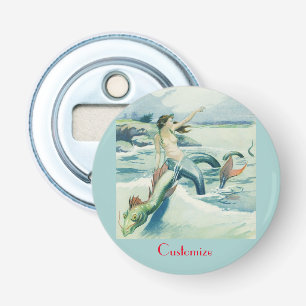 Décapsuleur Mermaid Riding Serpent de mer Thunder_Cove