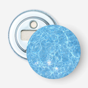 Décapsuleur Modèle tendance Piscine Bleu Bleu Water Blank