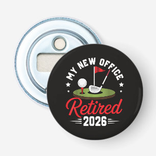 Décapsuleur Mon Nouveau Bureau Retraité 2026 Golf Retraite