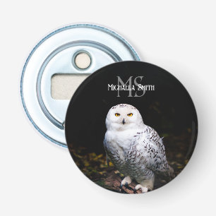 Décapsuleur Monogramme de nom personnalisé de majestueuse chou